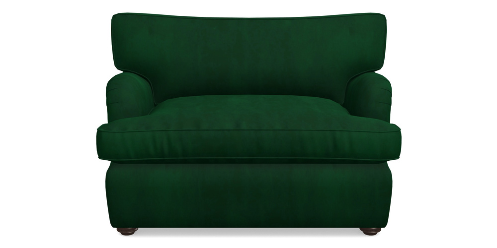 Product photograph of Alwinton Sofa Bed Snuggler Sofa Bed In House Clever Velvet - Fern from Sofas and Stuff Limited