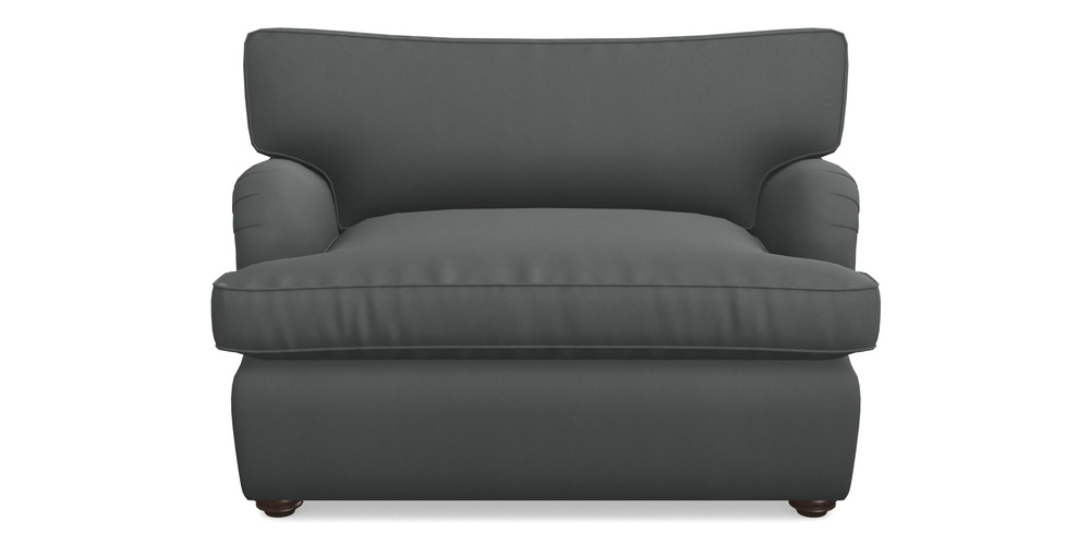 Product photograph of Alwinton Sofa Bed Snuggler Sofa Bed In House Clever Velvet - Slate from Sofas and Stuff Limited