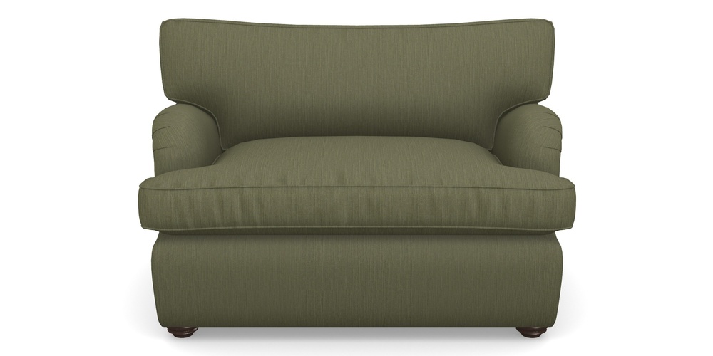 Product photograph of Alwinton Sofa Bed Snuggler Sofa Bed In Herringbone - Army from Sofas and Stuff Limited