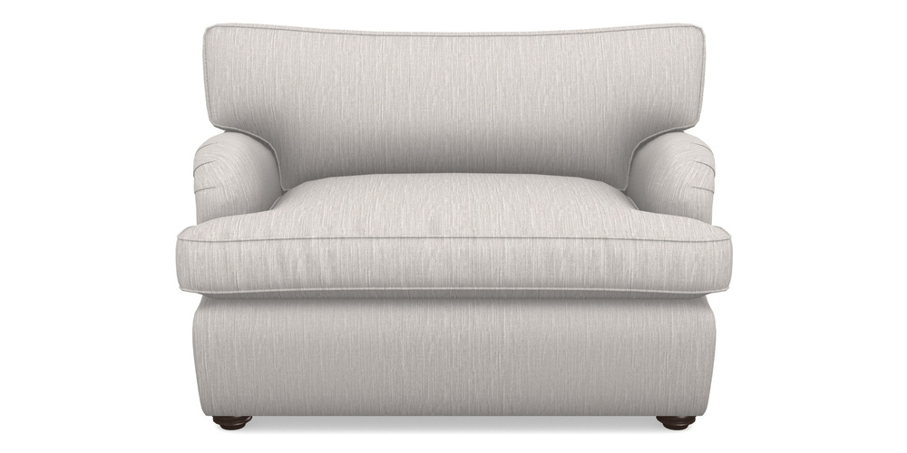 Product photograph of Alwinton Sofa Bed Snuggler Sofa Bed In Herringbone - Oyster from Sofas and Stuff Limited