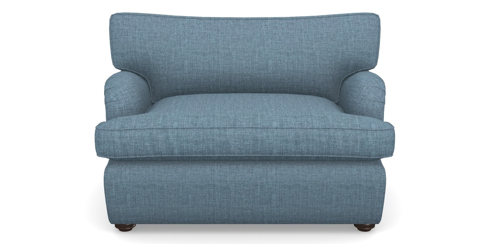 Product photograph of Alwinton Sofa Bed Snuggler Sofa Bed In House Plain - Cobalt from Sofas and Stuff Limited