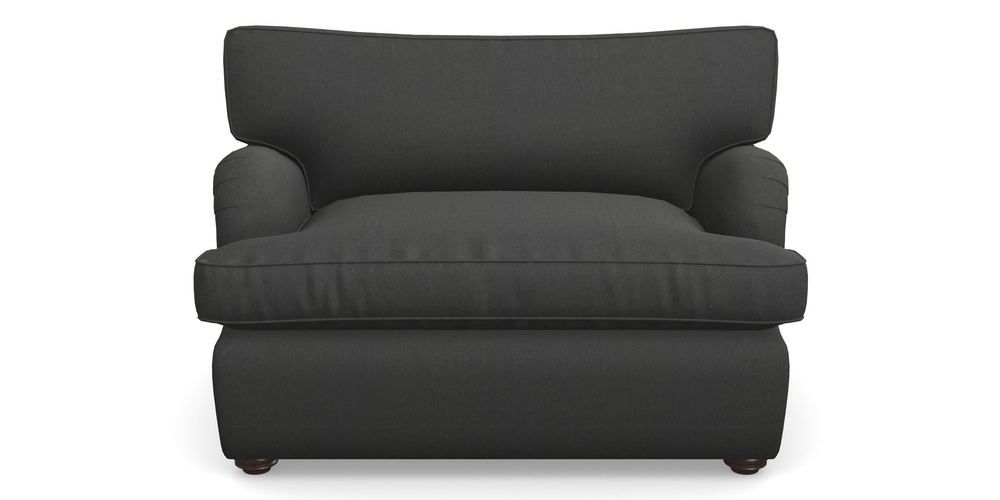 Product photograph of Alwinton Sofa Bed Snuggler Sofa Bed In House Velvet - Charcoal from Sofas and Stuff Limited