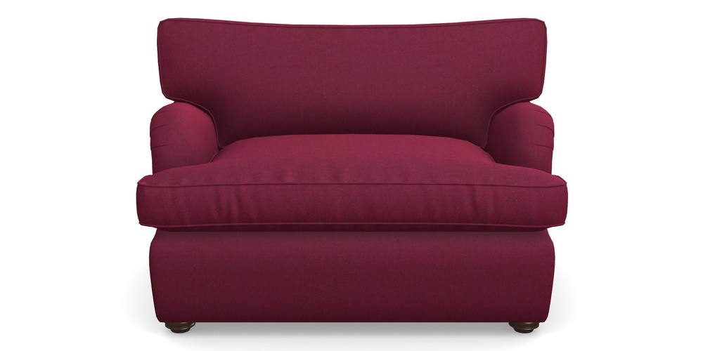 Product photograph of Alwinton Sofa Bed Snuggler Sofa Bed In House Velvet - Claret from Sofas and Stuff Limited