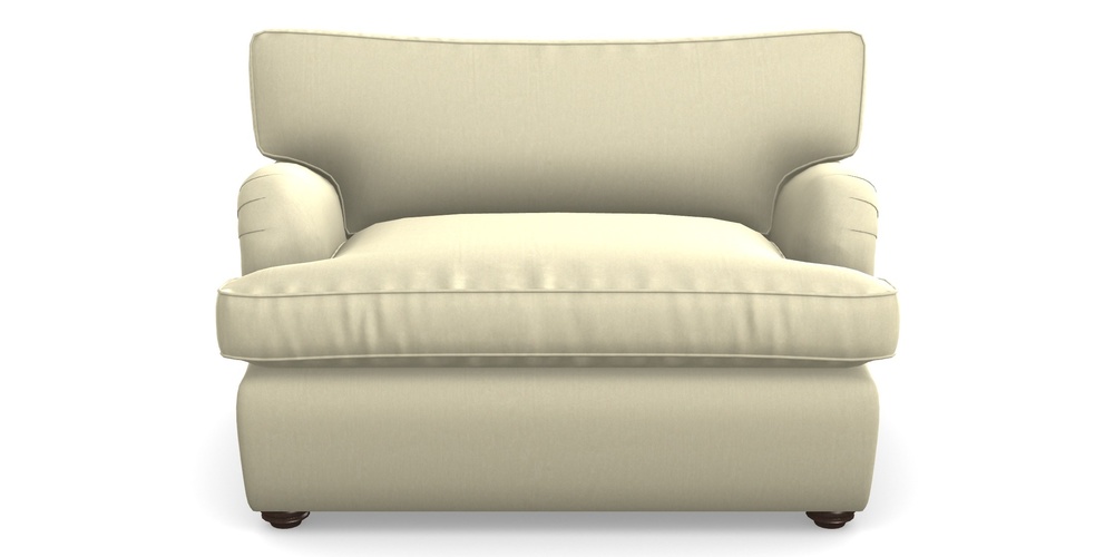 Product photograph of Alwinton Sofa Bed Snuggler Sofa Bed In House Velvet - Latte from Sofas and Stuff Limited