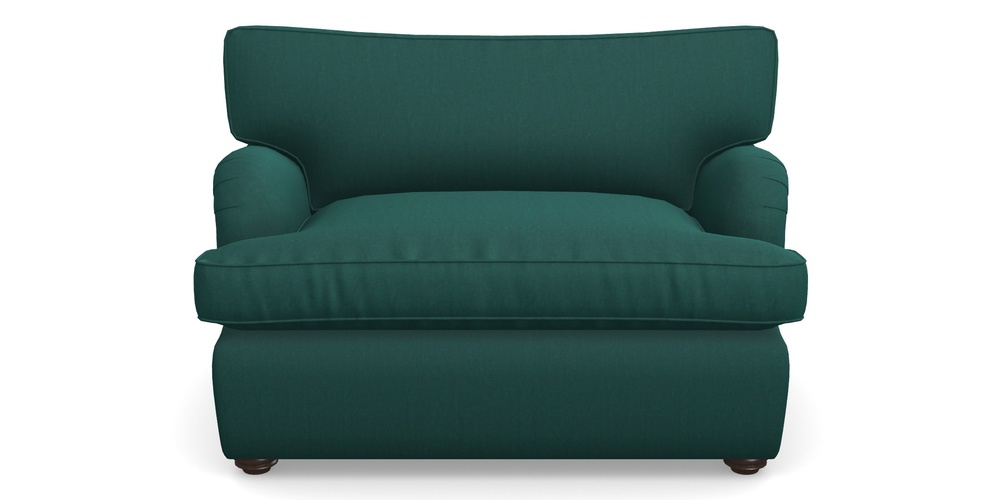 Product photograph of Alwinton Sofa Bed Snuggler Sofa Bed In House Velvet - Peacock from Sofas and Stuff Limited