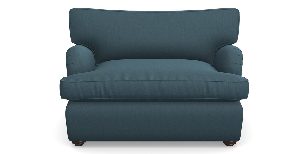 Product photograph of Alwinton Sofa Bed Snuggler Sofa Bed In House Velvet - Petrol from Sofas and Stuff Limited