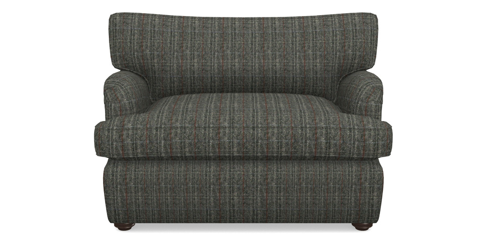 Product photograph of Alwinton Sofa Bed Snuggler Sofa Bed In Harris Tweed House - Harris Tweed House Grey from Sofas and Stuff Limited