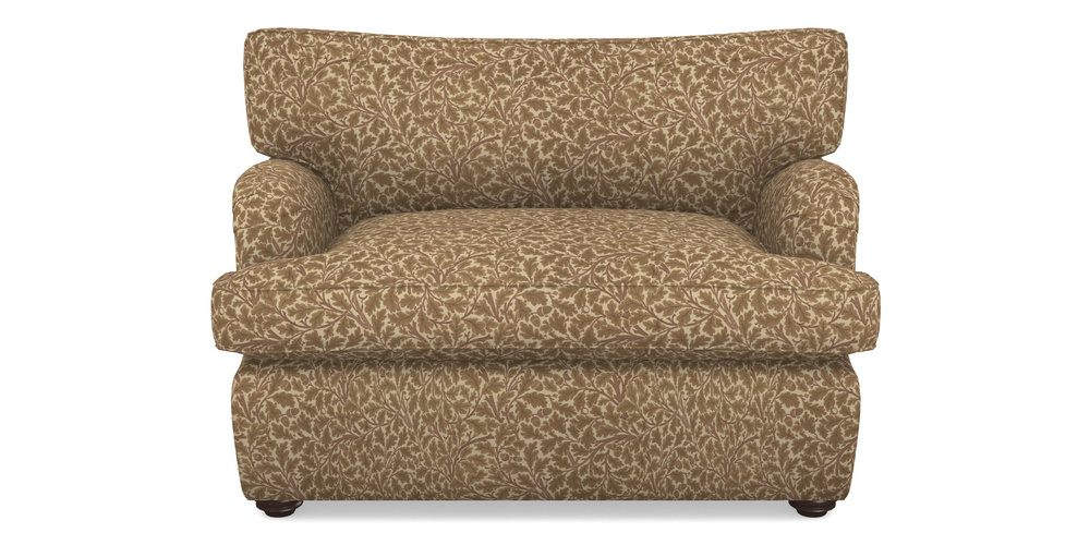 Product photograph of Alwinton Sofa Bed Snuggler Sofa Bed In V A Drawn From Nature Collection - Oak Tree - Terracotta from Sofas and Stuff Limited