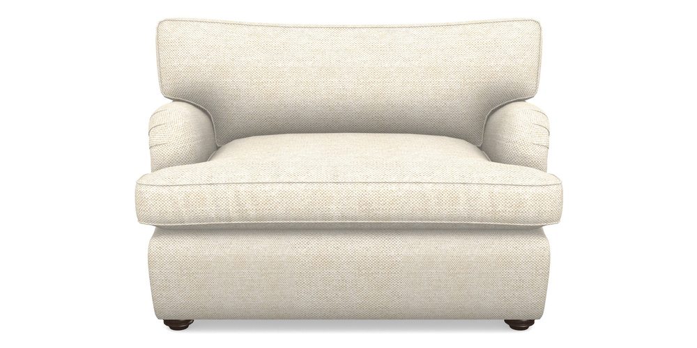 Product photograph of Alwinton Sofa Bed Snuggler Sofa Bed In Sanday Linen - Natural from Sofas and Stuff Limited