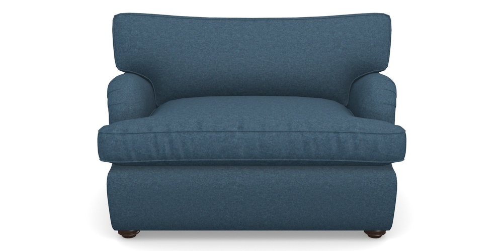 Product photograph of Alwinton Sofa Bed Snuggler Sofa Bed In Soft Wool - Denim from Sofas and Stuff Limited