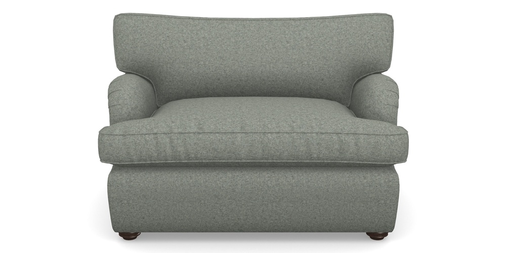 Product photograph of Alwinton Sofa Bed Snuggler Sofa Bed In Soft Wool - Wolf from Sofas and Stuff Limited
