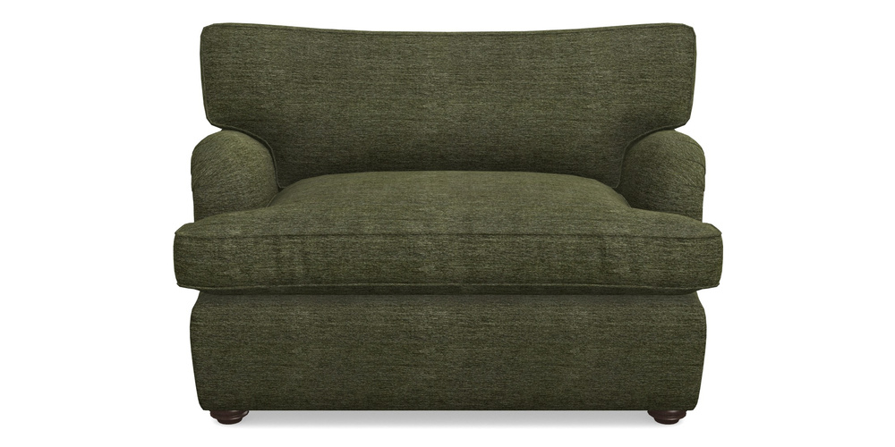 Product photograph of Alwinton Sofa Bed Snuggler Sofa Bed In Textured Velvet - Lichen from Sofas and Stuff Limited