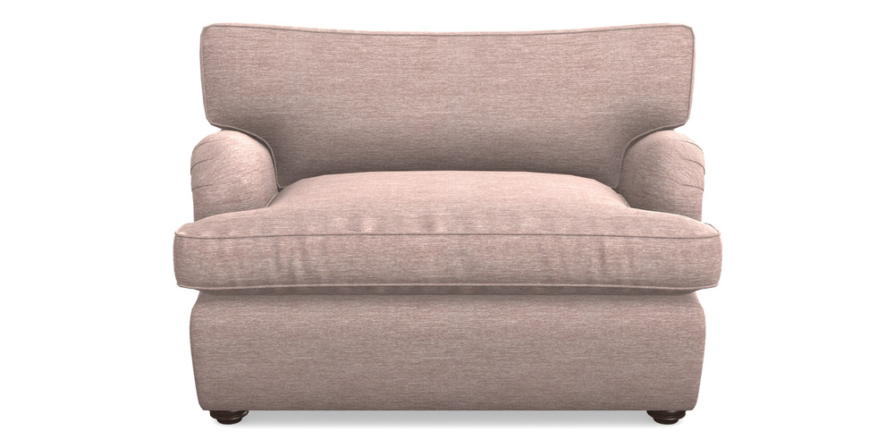 Product photograph of Alwinton Sofa Bed Snuggler Sofa Bed In Textured Velvet - Wisteria from Sofas and Stuff Limited