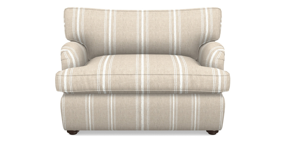 Product photograph of Alwinton Sofa Bed Snuggler Sofa Bed In Ullswater Linen - Chalk from Sofas and Stuff Limited