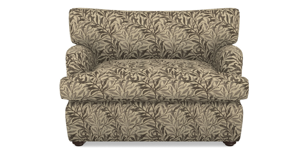 Product photograph of Alwinton Sofa Bed Snuggler Sofa Bed In V A Drawn From Nature - Willow Bough Large - Brown from Sofas and Stuff Limited