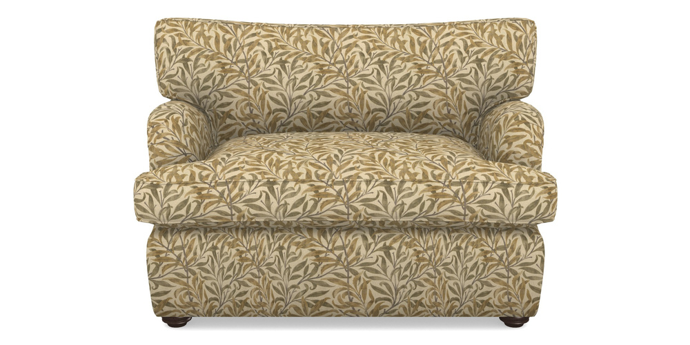 Product photograph of Alwinton Sofa Bed Snuggler Sofa Bed In V A Drawn From Nature - Willow Bough Large - Gold from Sofas and Stuff Limited