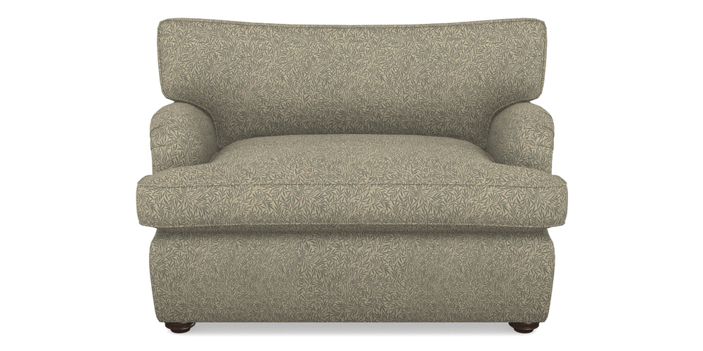 Product photograph of Alwinton Sofa Bed Snuggler Sofa Bed In V A Drawn From Nature Collection - Willow - Duck Egg from Sofas and Stuff Limited