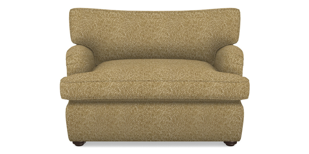 Product photograph of Alwinton Sofa Bed Snuggler Sofa Bed In V A Drawn From Nature Collection - Willow - Gold from Sofas and Stuff Limited