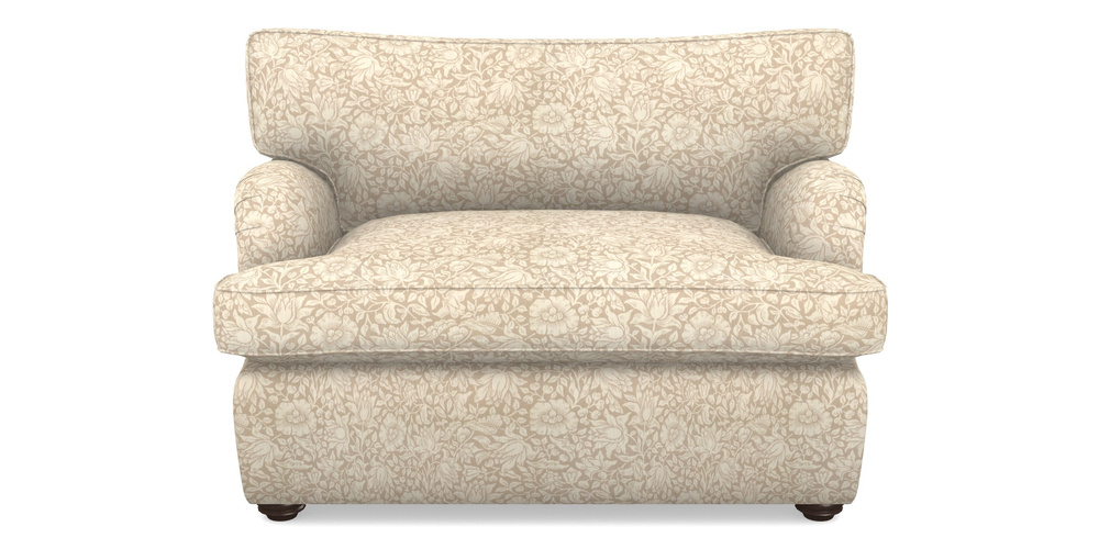 Product photograph of Alwinton Sofa Bed Snuggler Sofa Bed In William Morris Collection - Mallow - Linen from Sofas and Stuff Limited