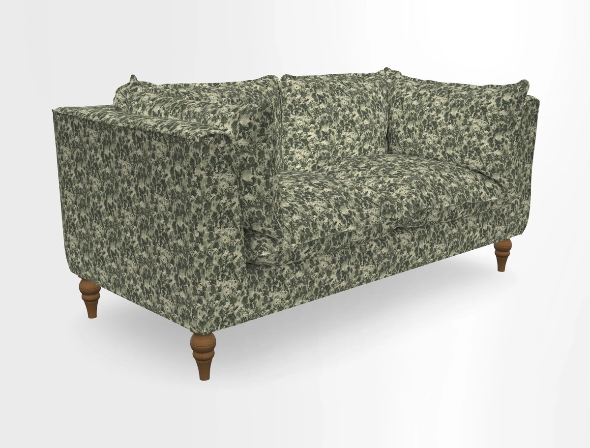 Aysgarth 3 Seater Sofa in Furrow Stripe Broad and Furrow Stripe Narrow Sunflower