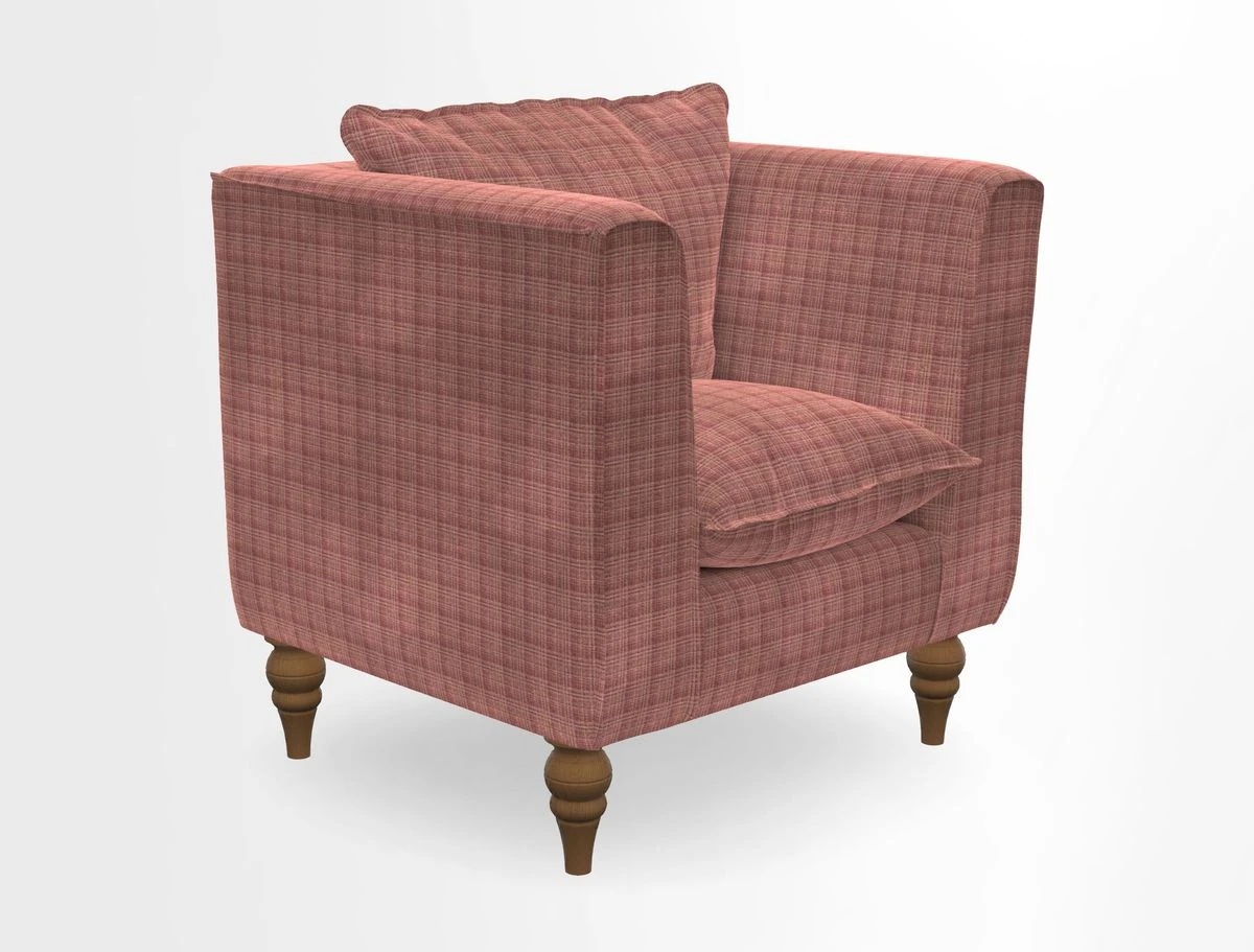 Aysgarth Chair in Two Tone Plain Biscuit