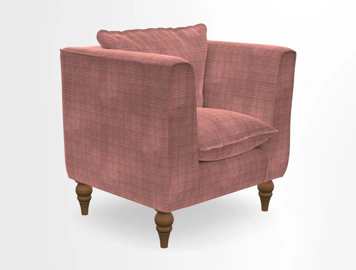 Aysgarth Chair in Two Tone Plain Biscuit