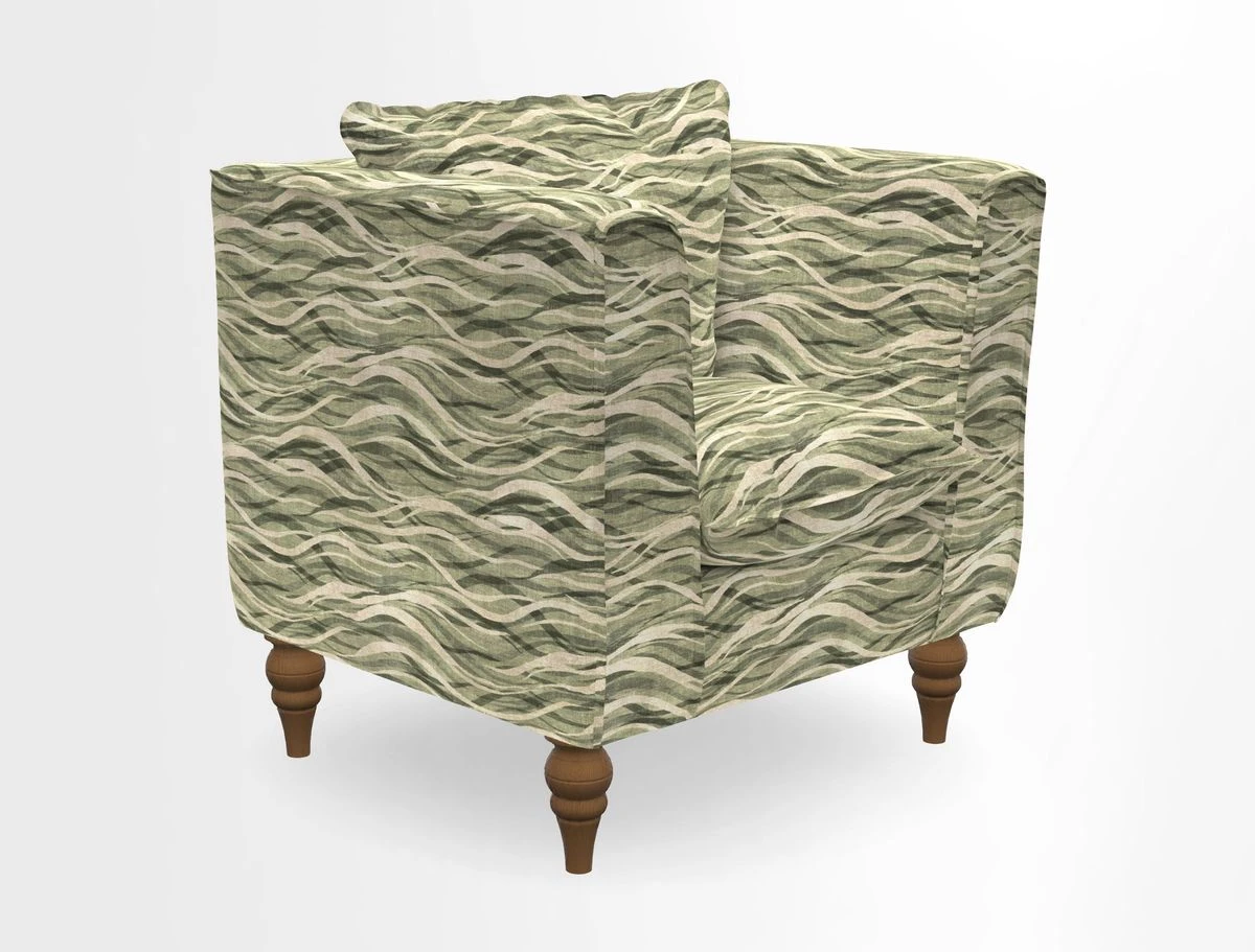 Aysgarth Chair in Two Tone Plain Biscuit