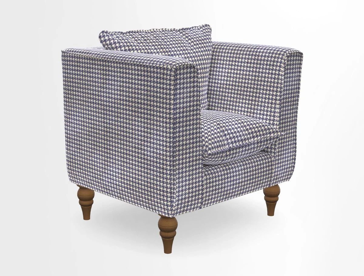 Aysgarth Chair in Two Tone Plain Biscuit
