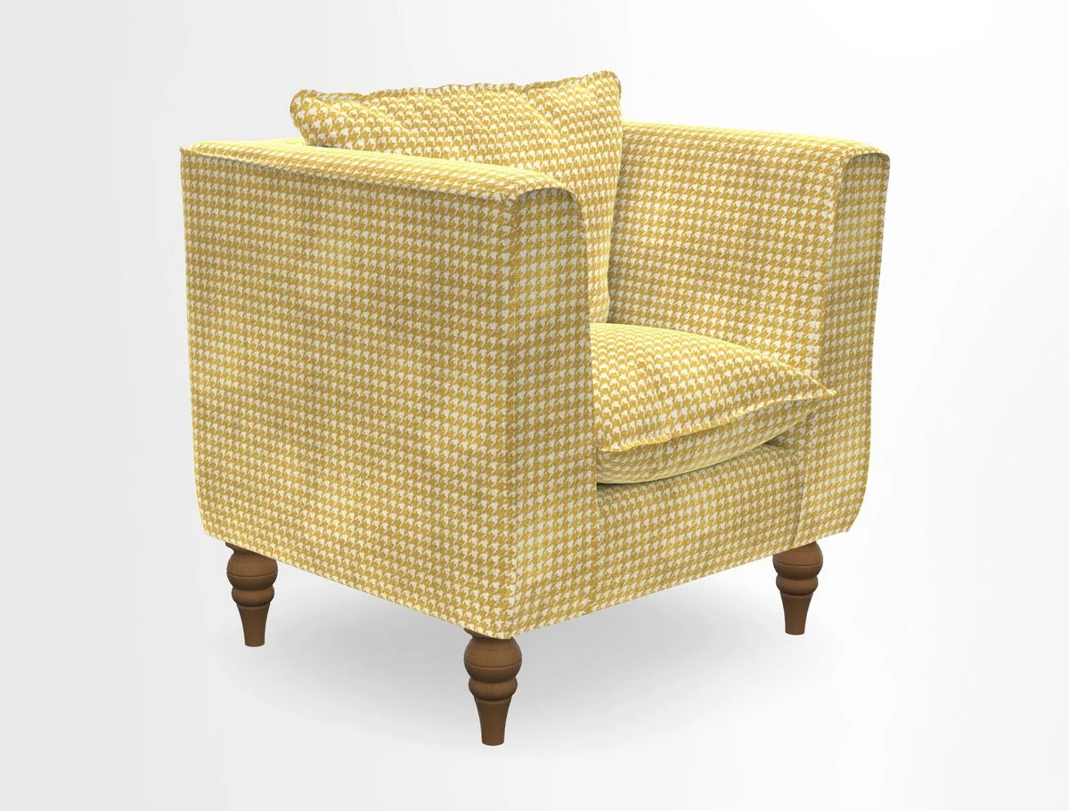 Aysgarth Chair in Two Tone Plain Biscuit