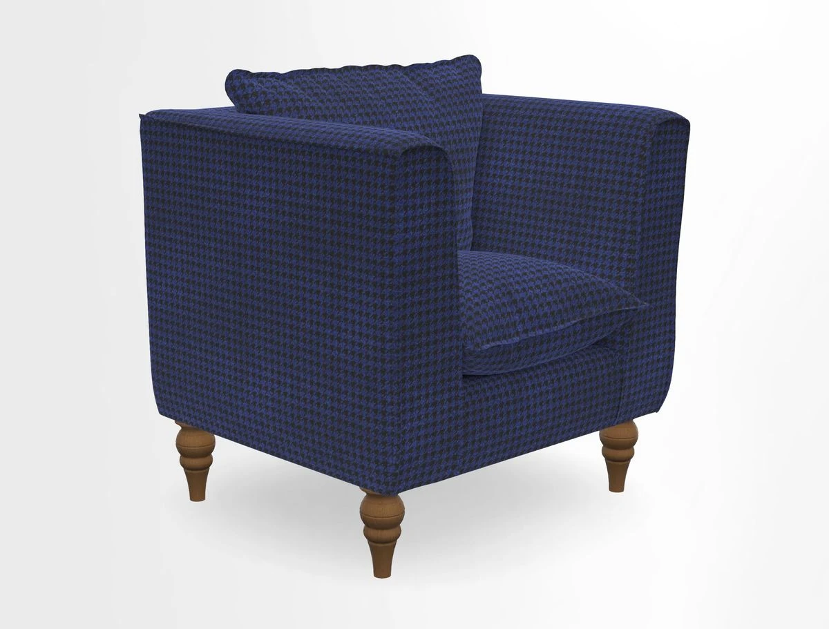Aysgarth Chair in Two Tone Plain Biscuit