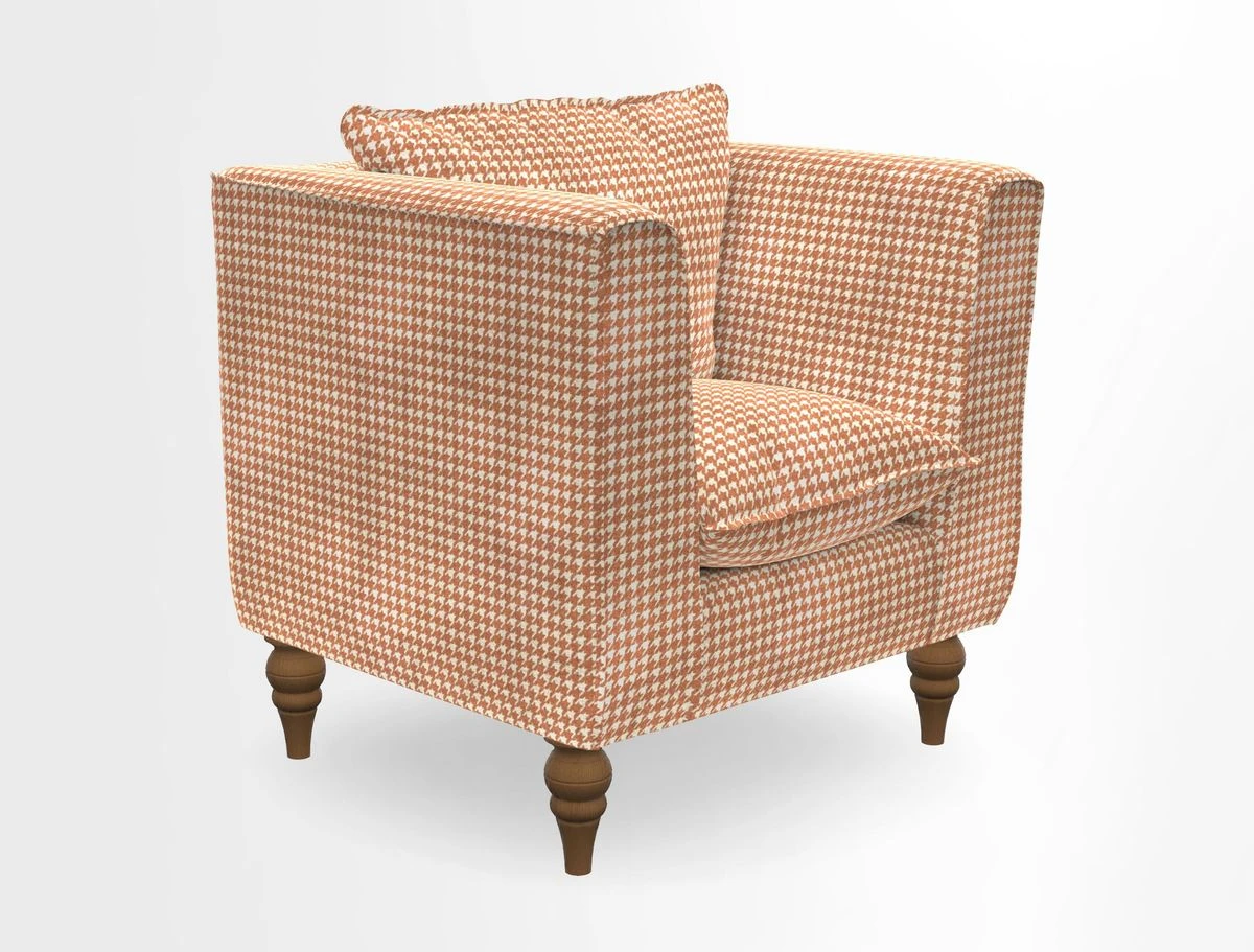 Aysgarth Chair in Two Tone Plain Biscuit