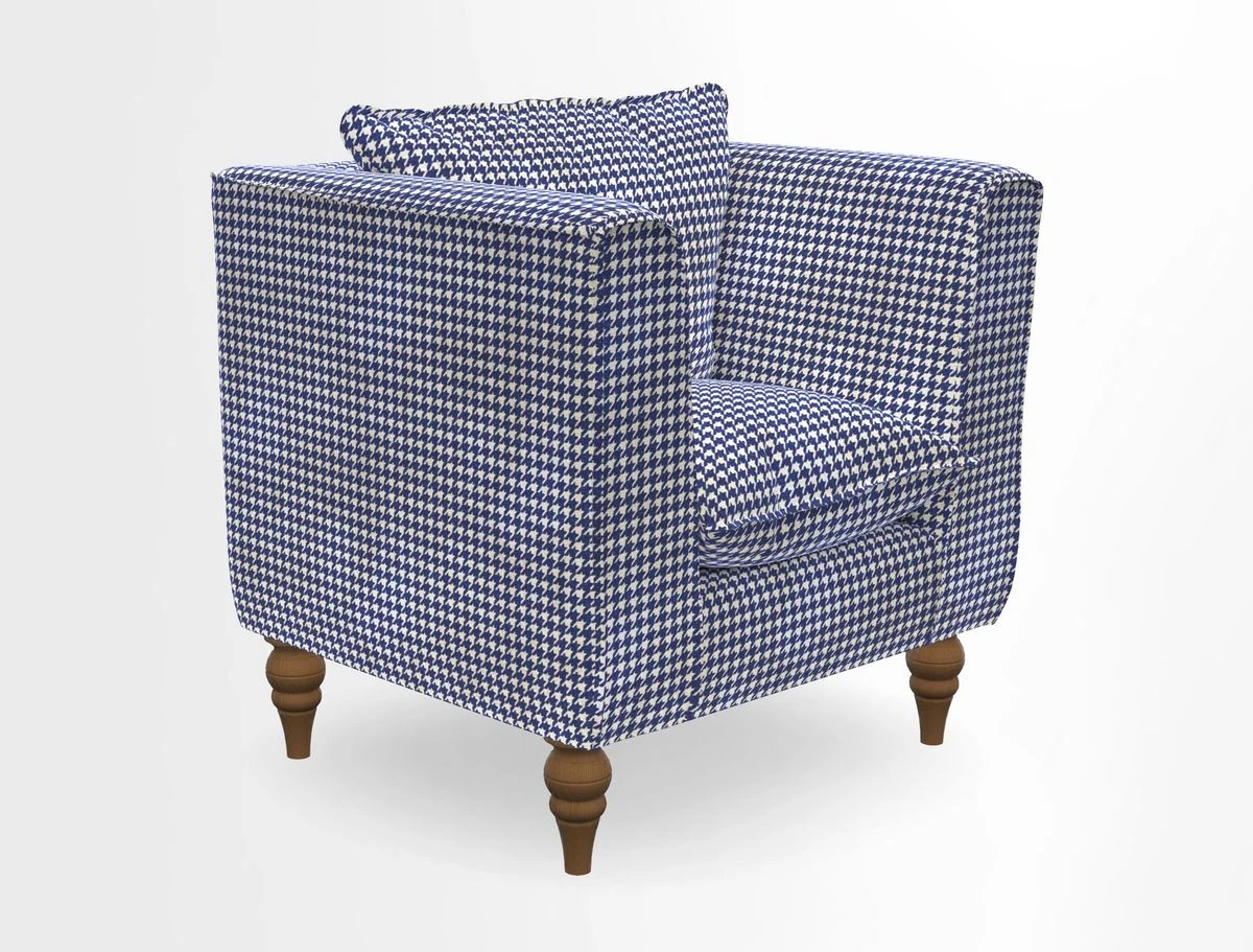 Aysgarth Chair in Two Tone Plain Biscuit