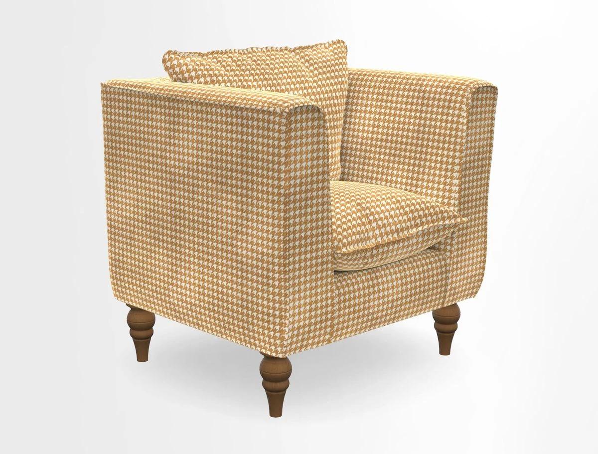 Aysgarth Chair in Two Tone Plain Biscuit