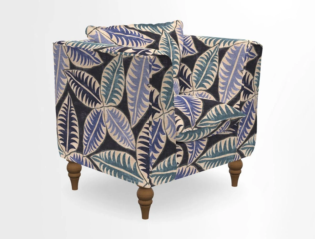 Aysgarth Chair in Two Tone Plain Biscuit