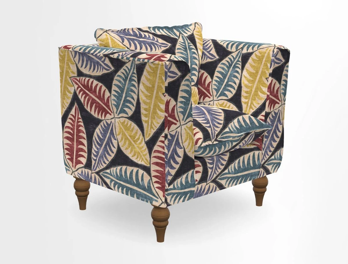 Aysgarth Chair in Two Tone Plain Biscuit