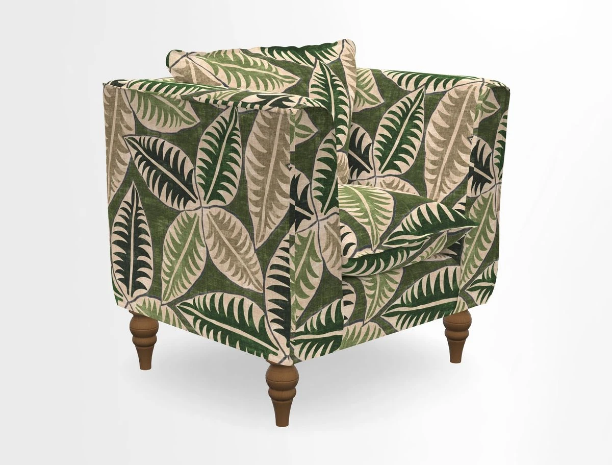 Aysgarth Chair in Two Tone Plain Biscuit