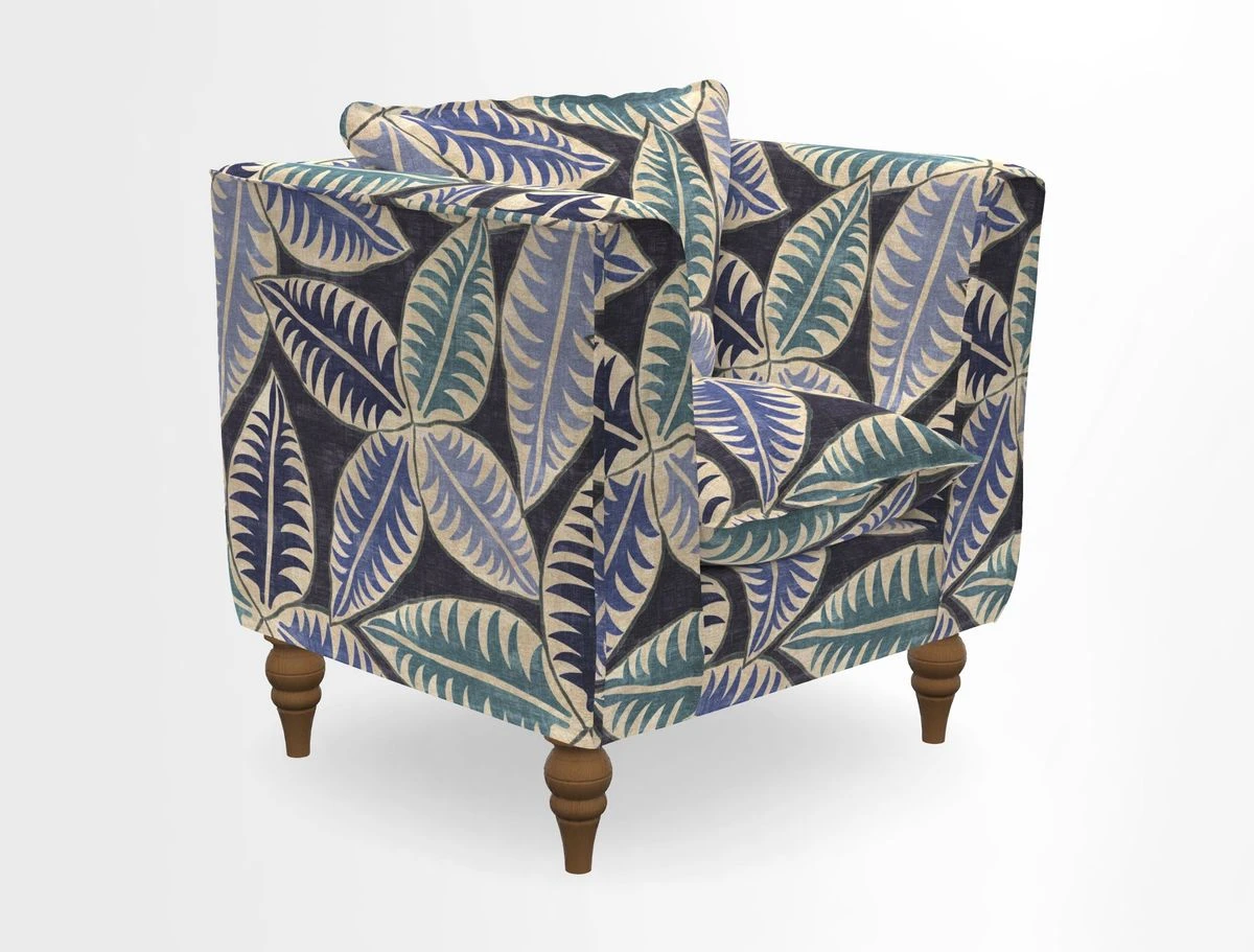 Aysgarth Chair in Two Tone Plain Biscuit