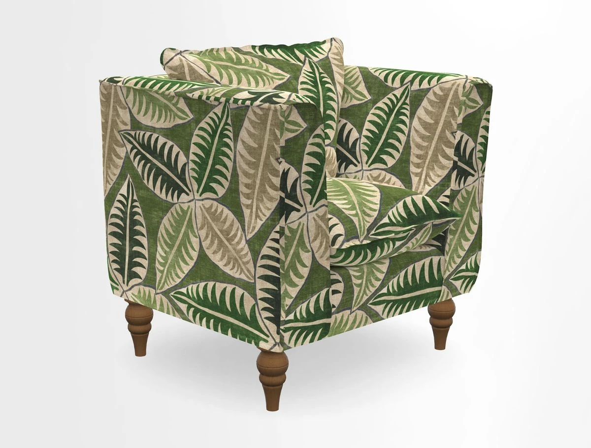 Aysgarth Chair in Two Tone Plain Biscuit