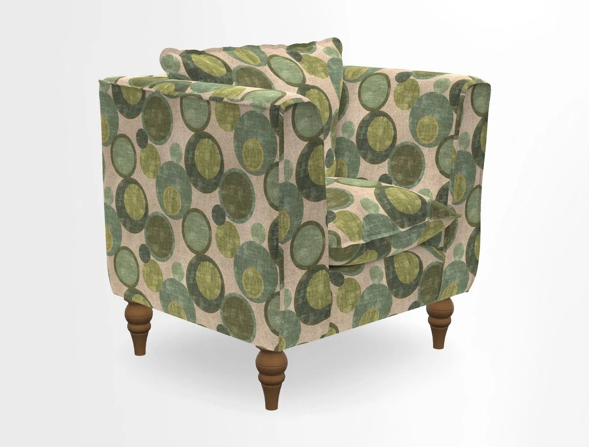 Aysgarth Chair in Two Tone Plain Biscuit