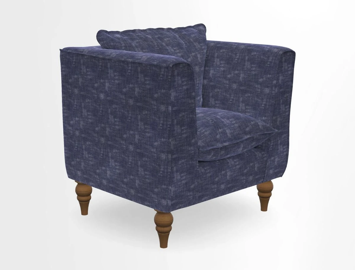 Aysgarth Chair in Two Tone Plain Biscuit