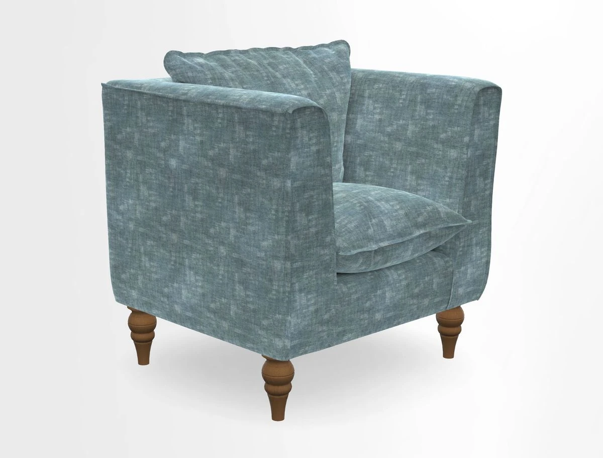 Aysgarth Chair in Two Tone Plain Biscuit