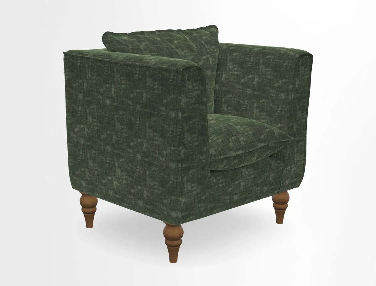 Aysgarth Chair in Two Tone Plain Biscuit