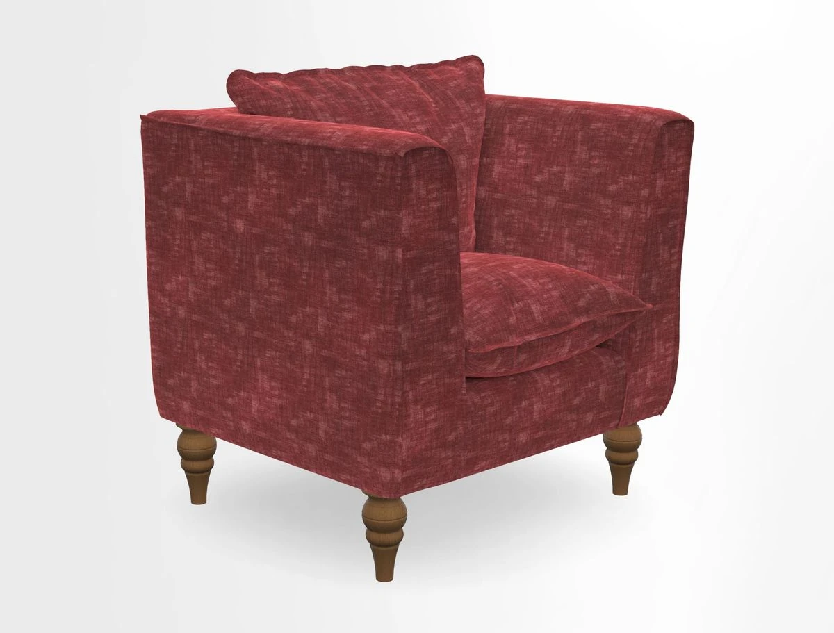 Aysgarth Chair in Two Tone Plain Biscuit