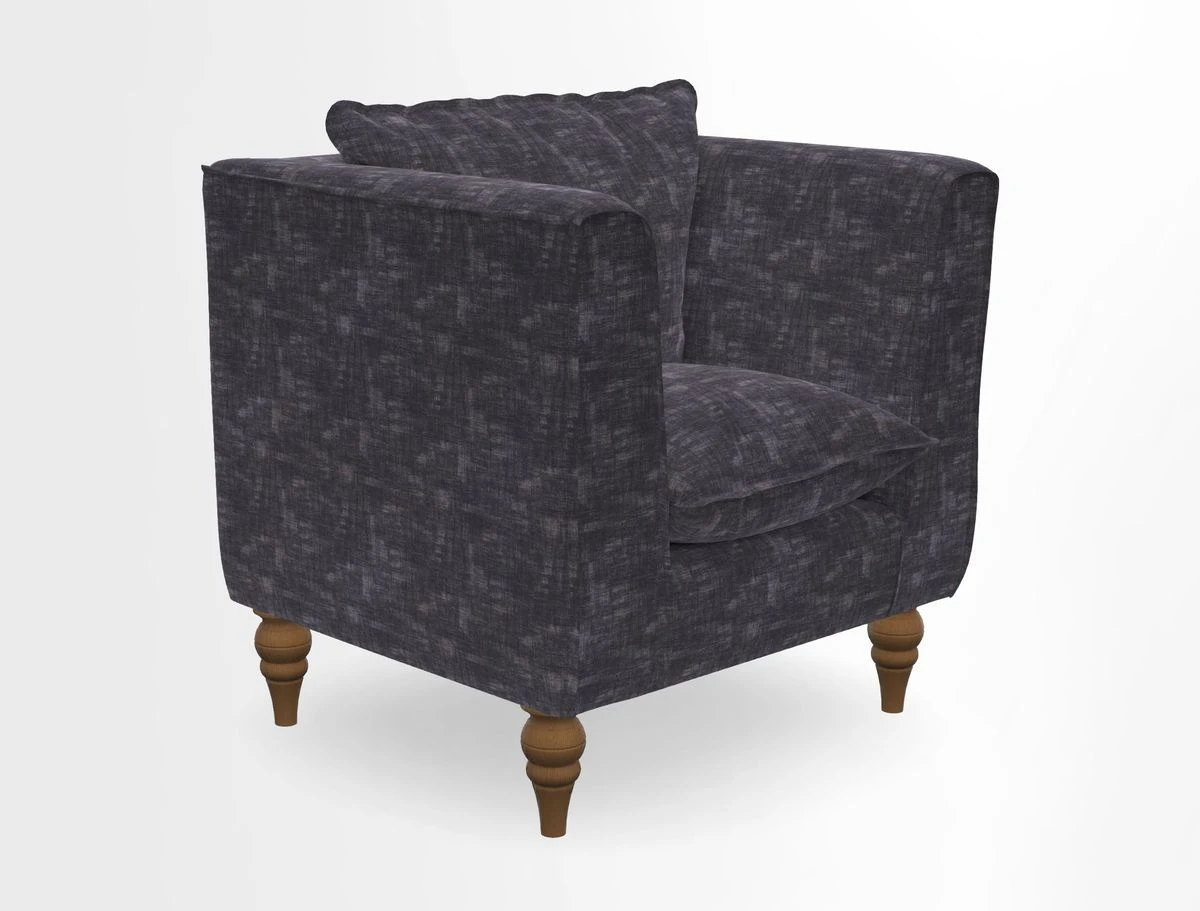 Aysgarth Chair in Two Tone Plain Biscuit