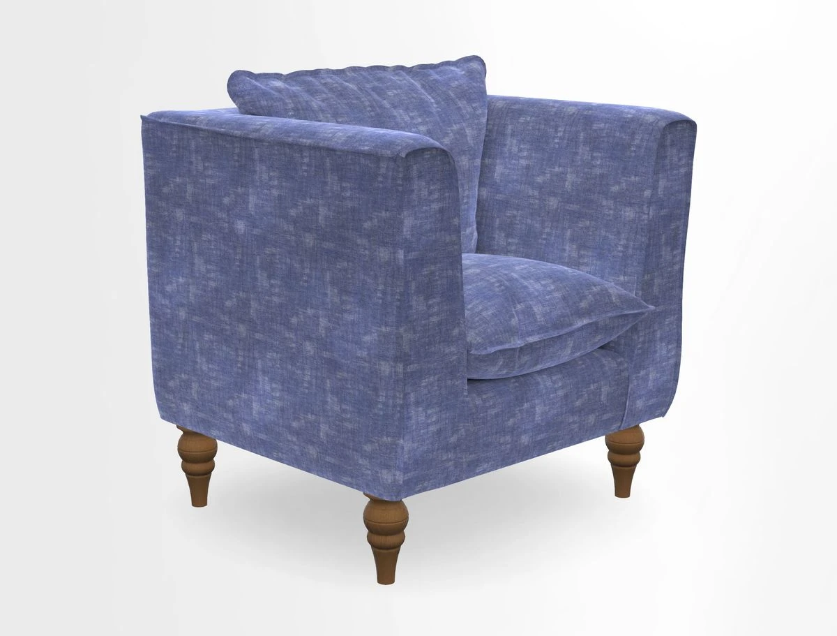 Aysgarth Chair in Two Tone Plain Biscuit
