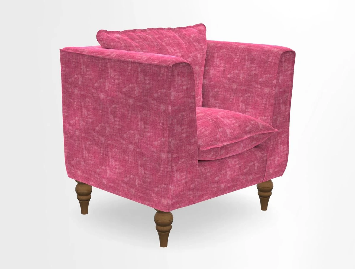 Aysgarth Chair in Two Tone Plain Biscuit