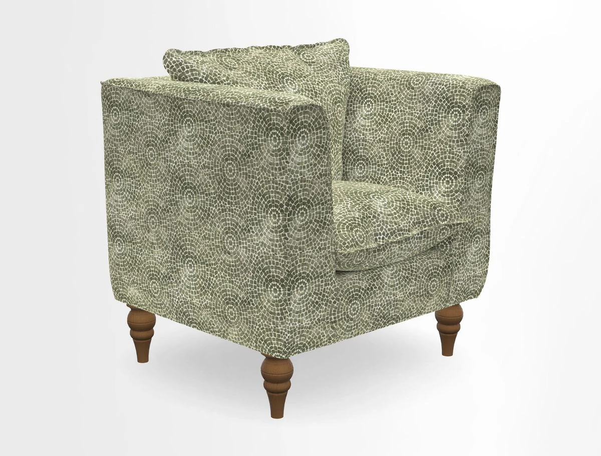 Aysgarth Chair in Two Tone Plain Biscuit