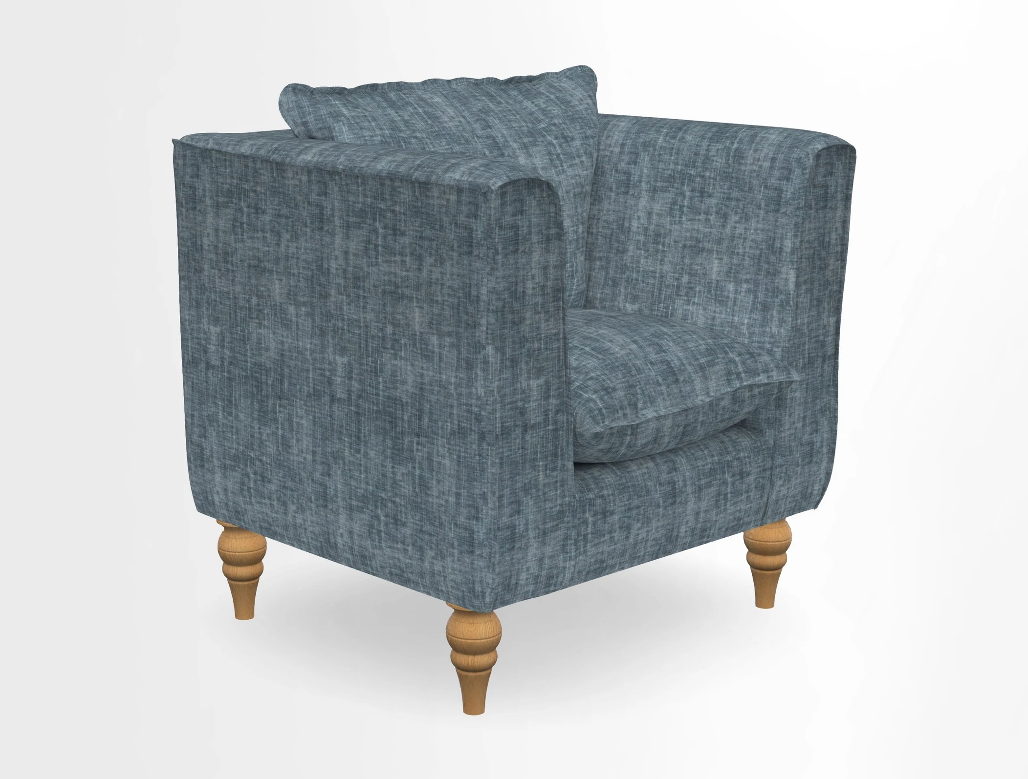Aysgarth Chair in Two Tone Plain Biscuit