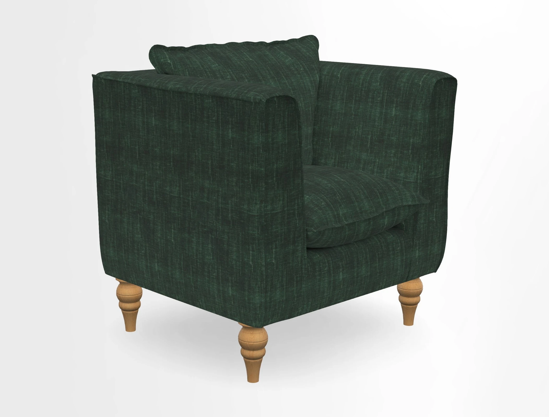 Aysgarth Chair in Two Tone Plain Biscuit