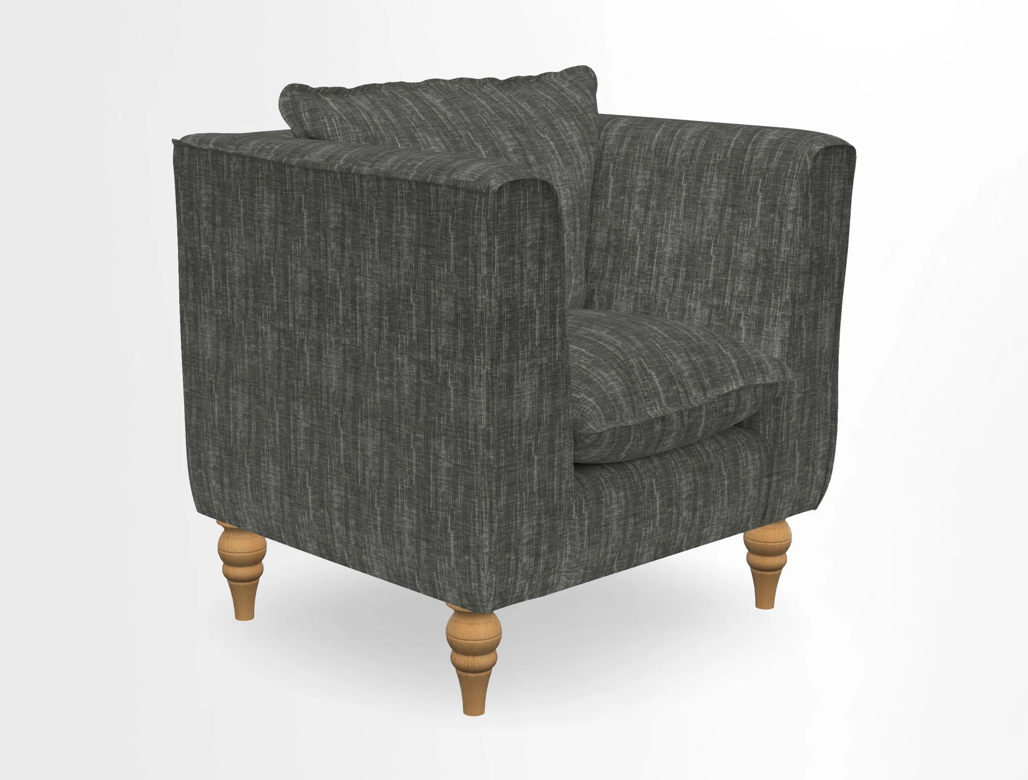 Aysgarth Chair in Two Tone Plain Biscuit